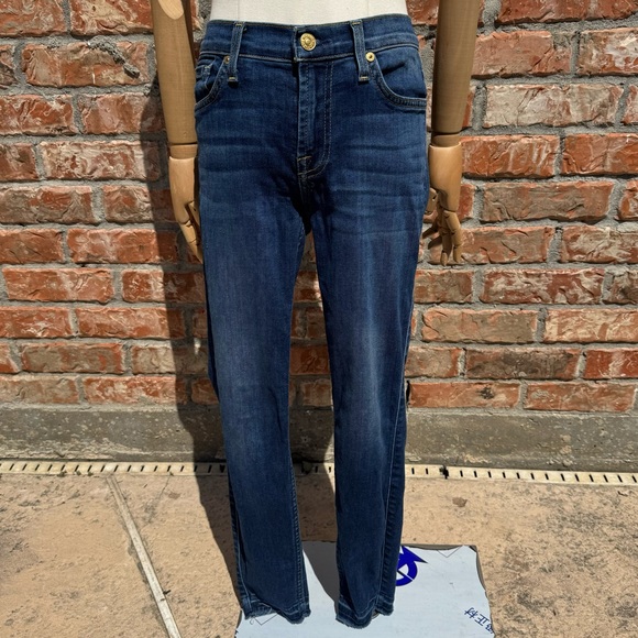 Seven For All Mankind “Gwenevere” blue jeans 👖 / 24 / Excellent condition - Picture 4 of 13